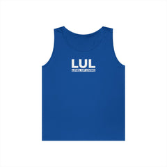 LUL ‘Level Up Living’ Tank — Built For More Motivational Fitness Tank Top