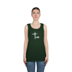 It's Never Luck It's Always God Tank Top — Faith-Based Christian Graphic Tank