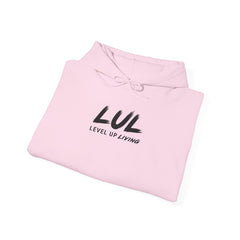 Level Up Hoodie — "Level Up or Stay Stuck" Motivational Pullover
