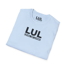 Level Up Daily Graphic T-Shirt — "Level Up Daily / Everyday / Level Up Living" Motivational Tee