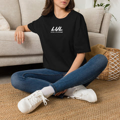LUL "Level Up Living" Minimal Logo T-Shirt