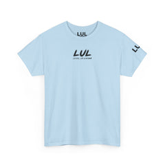 Level Up Living T-Shirt — Motivational Graphic Tee