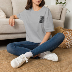 Faith 'It’s Never Luck, It’s Always God' T-Shirt — Level Up Living