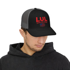 LUL "Level Up Living" Patriotic Trucker Cap