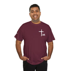 Faith Over Fear T-Shirt — LUL Cross Motivational Christian Tee