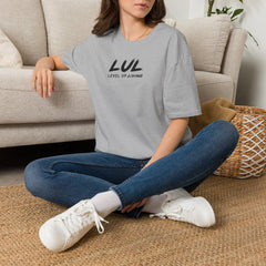Level Up Living T‑Shirt — "Average Is a Choice" Motivational Tee