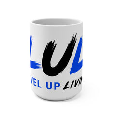 Level Up Living 15oz Motivational Coffee Mug