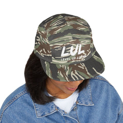 LUL "Level Up Living" Embroidered 5-Panel Cap — Casual Streetwear Dad Hat
