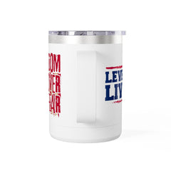 Freedom Over Fear 15oz Travel Mug Tumbler