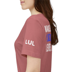Level Up Living Tee — "Wake Up Lock In Level Up" Athletic Motivational T-Shirt