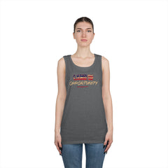 Tank Top - Land of Opportunity American Flag Graphic