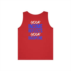 Level Up Living Tank Top — “Your Income Reflects Your Discipline” Motivational Fitness Tank