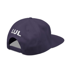 'Live Free' Distressed Flag Design - Embroidered Snapback Hat