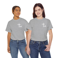 Faith Over Fear T-Shirt — LUL Cross Motivational Christian Tee