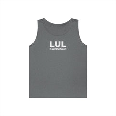 LUL ‘Level Up Living’ Tank — Built For More Motivational Fitness Tank Top