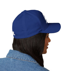 Embroidered 'LUL' Closed-Back Cap — Structured Baseball Hat with Front & Back Logo