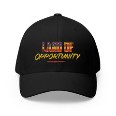 Land of Opportunity Embroidered Cap — Motivational Baseball Hat