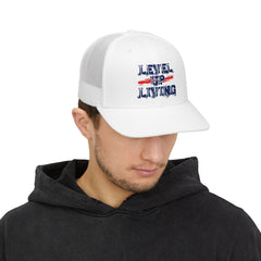 Level Up Living Snapback Trucker Hat