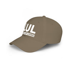 Level Up Living Cap — LUL Embroidered Low Profile Baseball Hat