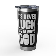 20oz Stainless Tumbler — "Vagabond" Inspirational Quote Travel Mug