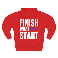 “Finish What You Start” Motivational Hoodie