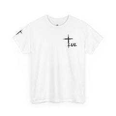 Faith Over Fear T-Shirt — LUL Cross Motivational Christian Tee