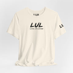 Level Up Living Tee — "Wake Up Lock In Level Up" Athletic Motivational T-Shirt