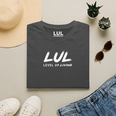 Level Up Living Entrepreneur T-Shirt — "Wealth Is Built By People Who Take Action"