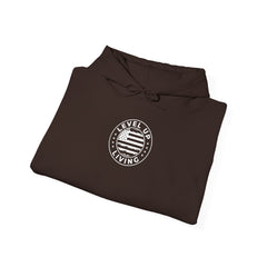 Level Up Living Hoodie — Motivational Graphic Pullover