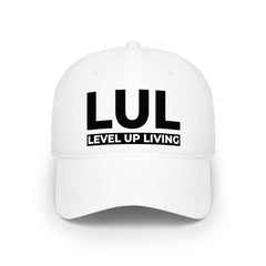 Level Up Living Cap — LUL Embroidered Low Profile Baseball Hat