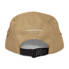 LUL "Level Up Living" Embroidered 5-Panel Cap — Casual Streetwear Dad Hat
