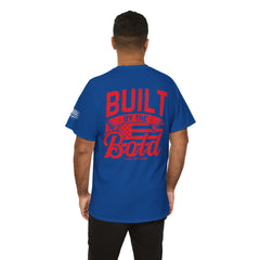 Built by the Bold T‑Shirt — Patriotic Classic Truck Graphic Tee