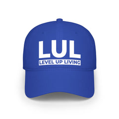 Level Up Living Cap — LUL Embroidered Low Profile Baseball Hat