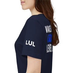 Level Up Living Tee — "Wake Up Lock In Level Up" Athletic Motivational T-Shirt