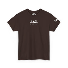 Level Up Living T-Shirt — Motivational Graphic Tee