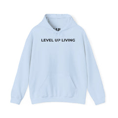 Level Up Living Hoodie — Motivational Pullover for Personal Growth