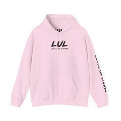 Level Up Hoodie — "Level Up or Stay Stuck" Motivational Pullover