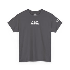 Level Up Living T-Shirt — Motivational Graphic Tee