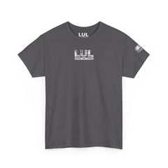 T-Shirt — Distressed American Flag 'Work Hard Live Free' Patriotic Tee