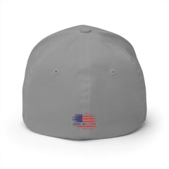 Level Up Living Embroidered Cap — LUL Patriotic Structured Hat