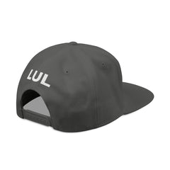 'Live Free' Distressed Flag Design - Embroidered Snapback Hat