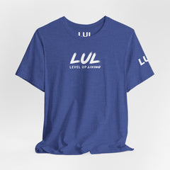 Level Up Living Tee — "Wake Up Lock In Level Up" Athletic Motivational T-Shirt