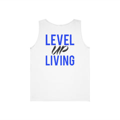 Level Up Living Tank Top — Motivational 'LUL' Fitness & Lifestyle Graphic