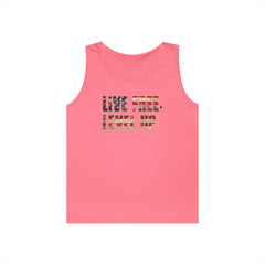 Live Free Live Up Tank Top — Inspirational Graphic Tank
