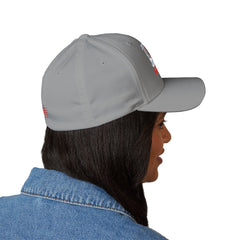 Level Up Living Embroidered Cap — LUL Patriotic Structured Hat