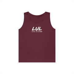 Level Up "Show Up. Level Up." Motivational Tank