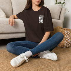 Faith 'It’s Never Luck, It’s Always God' T-Shirt — Level Up Living