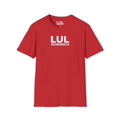LUL "Level Up Living" Tee — Motivational Minimalist Graphic T-Shirt
