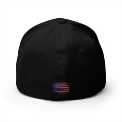 Level Up Living Embroidered Cap — LUL Patriotic Structured Hat