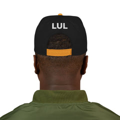 'Live Free' Distressed Flag Design - Embroidered Snapback Hat